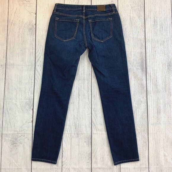 Banana Republic Ultimate Skinny Jeans 27 Dark Wash Inseam 28" - Picture 4 of 13